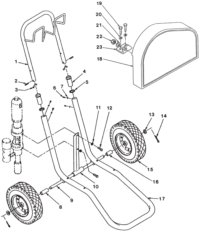 PowrTwin 4500 Cart Assembly Parts